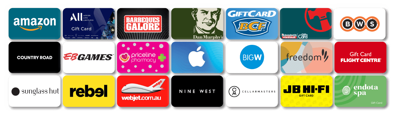 Giftcards e-gift card